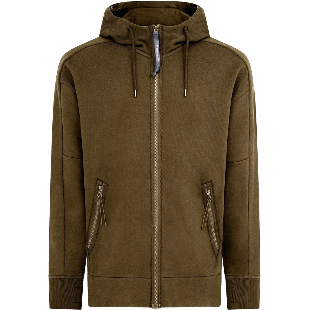 CP Company Goggle Hoodie - Ivy Green 683